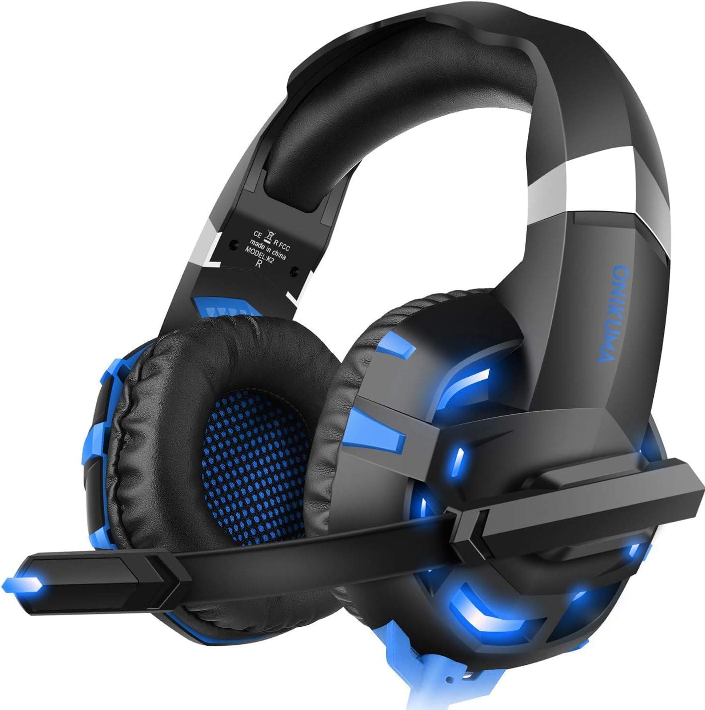 WILLNORN Gaming Headset with Mic for Xbox One, PS4, Smart Phone, Laptops,Nintendo Switch, Noise Reduction Game Earphone