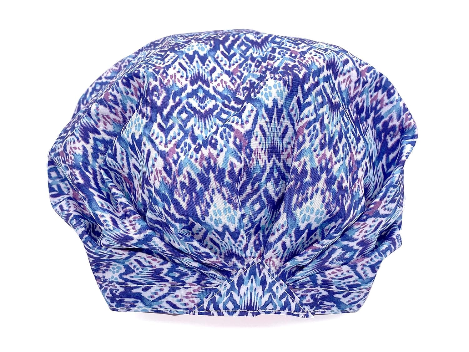 Betty Dain Trendy Turban Comfort Fit Shower Cap, Water Repellent, Sound-reducing Polyester Keeps Hair Protected, Elastic-free Trim Eliminates Imprints, Roomy Design Fits Securely, Rainfall