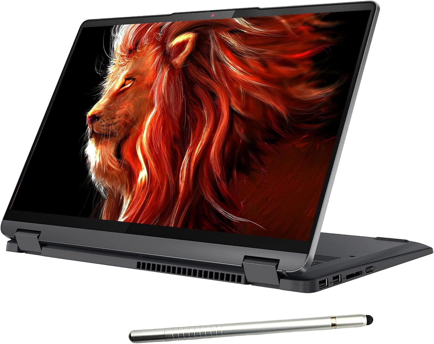 Lenovo 2022 Flex 5 14'' 2-in-1 2K Touchscreen Laptop, 16:10 QHD (2240 x 1400) Display, 8-Core AMD Ryzen 7 5700U(Beat i7-1180G7), Backlit KB, W/ Stylus Pen, Win11 H(16GB|1024GB SSD), Graphite Grey