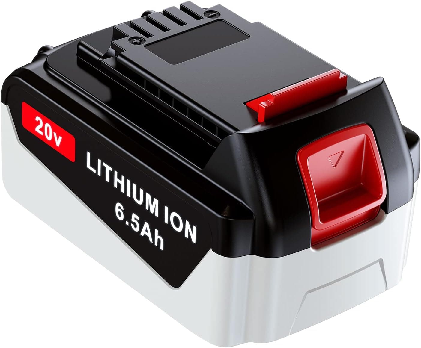 Simple Plus+ 20V MAX 6.5Ah LB2X4020 Replace Battery for Black and Decker 20V Lithium Battery Max LB20 LBX20 LBXR20-OPE LBXR2020-OPE LB2X4020-OPE LBX4020 LBXR20B-2 LST220 LST300 Cordless Power Tool