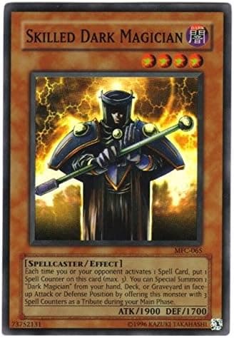 Yu-Gi-Oh! - Skilled Dark Magician (MFC-065) - Magicians Force - 1st Edition - Super Rare