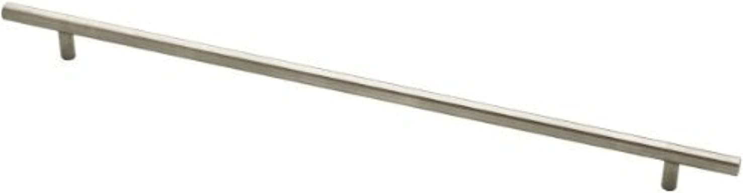 Liberty P02104-SS-C, Bauhaus Steel Bar Drawer Pulls Cabinet Hardware, Cabinet Handles, 15-1/8 in., Stainless Steel, 1 piece