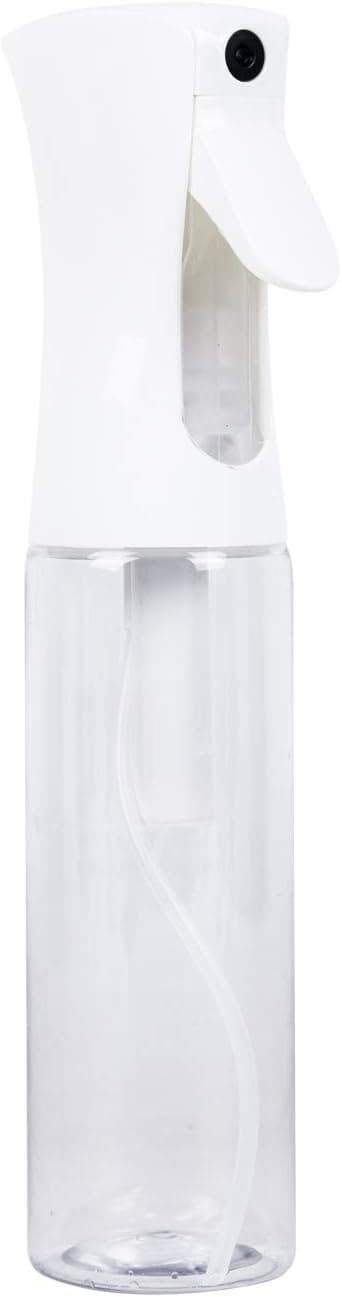 10 Oz/300ml Empty Clear Spray Bottle, Continuous Fine Mist Sprayer Refillable Trigger Squirt Bottle Resistant 360 Water Misting Sprayer for Hair/Plants/Pets/Cleaning