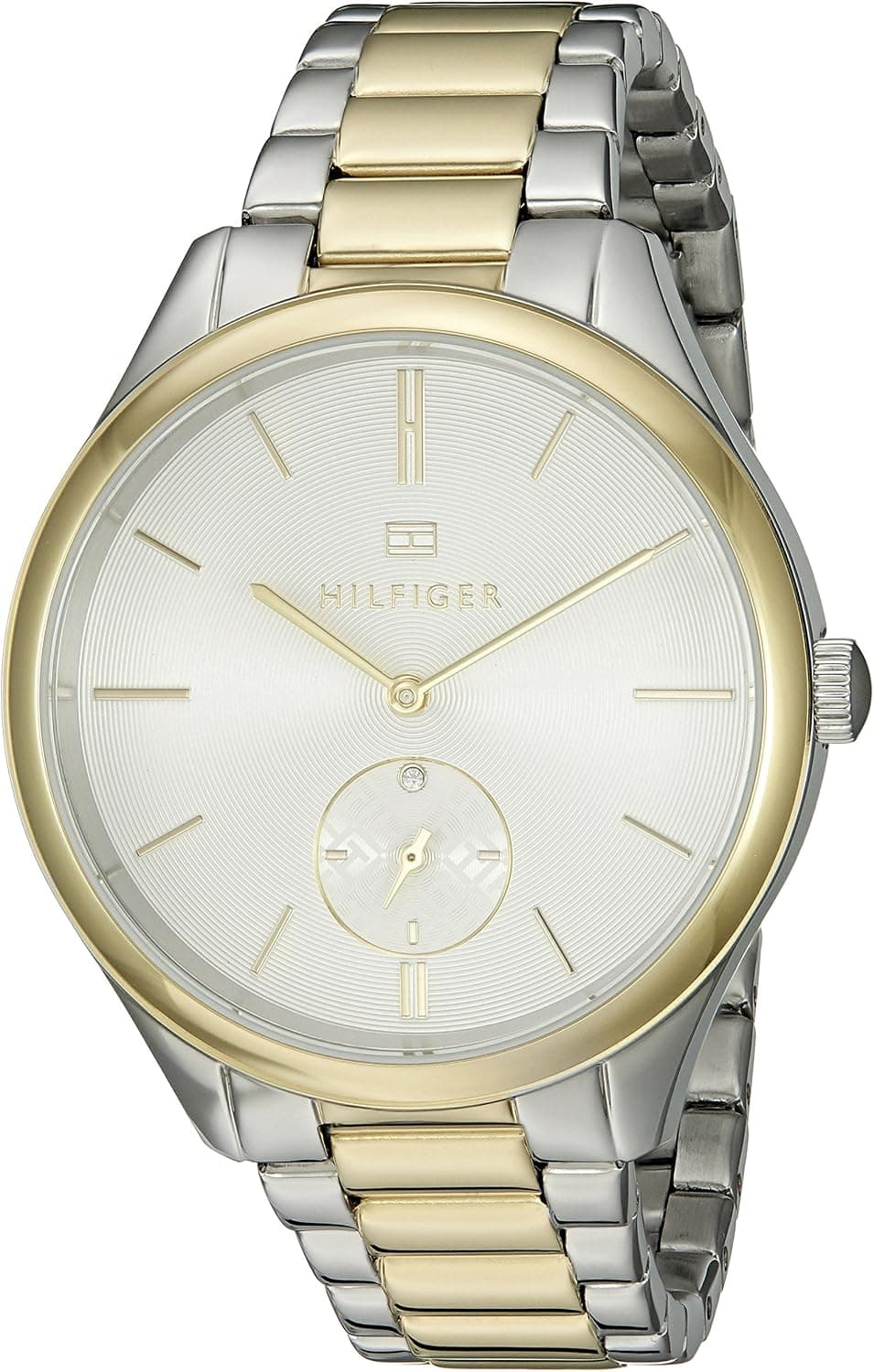Tommy Hilfiger Women's 1781577 Analog Display Quartz Two Tone Watch