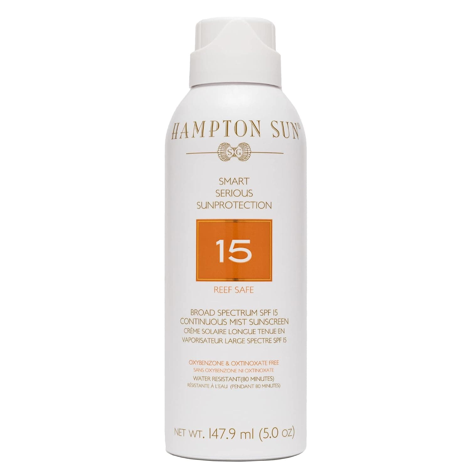 Hampton Sun SPF 15 Continuous Mist Sunscreen, 5 oz