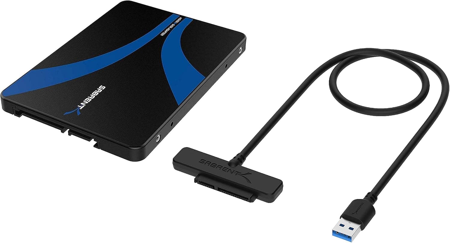 Sabrent mSATA to 2.5-Inch SATA III Aluminum Enclosure Adapter + USB 3.0 to SSD / 2.5-Inch SATA I/II/IIIHard Drive Adapter