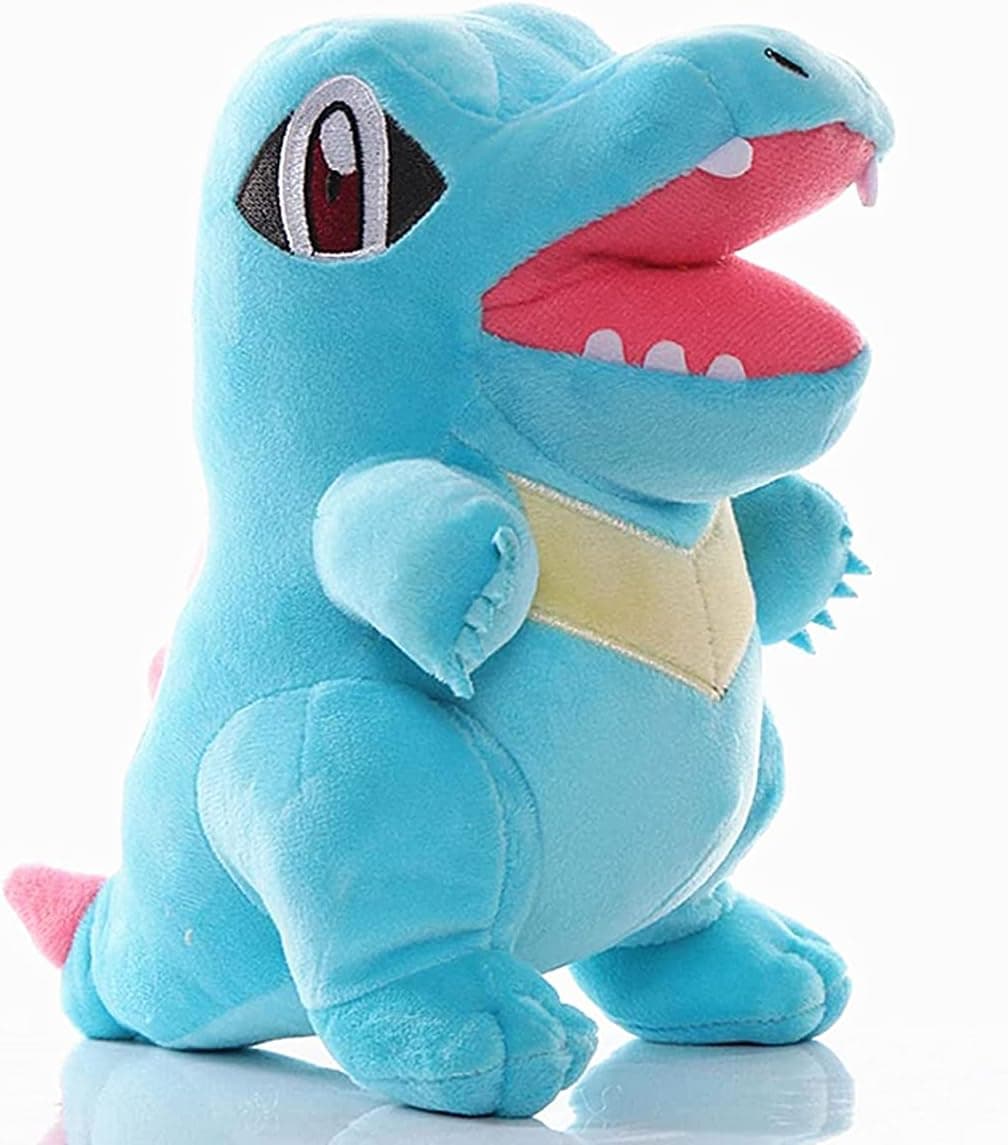 Totodile Plush Stuffed Animal Toy - 7.87"