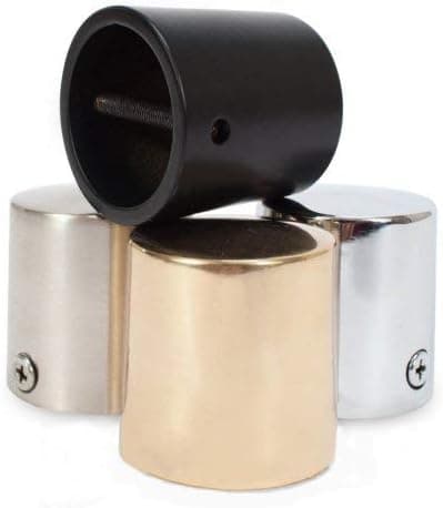 Decorative Rope Ends (1", Black)