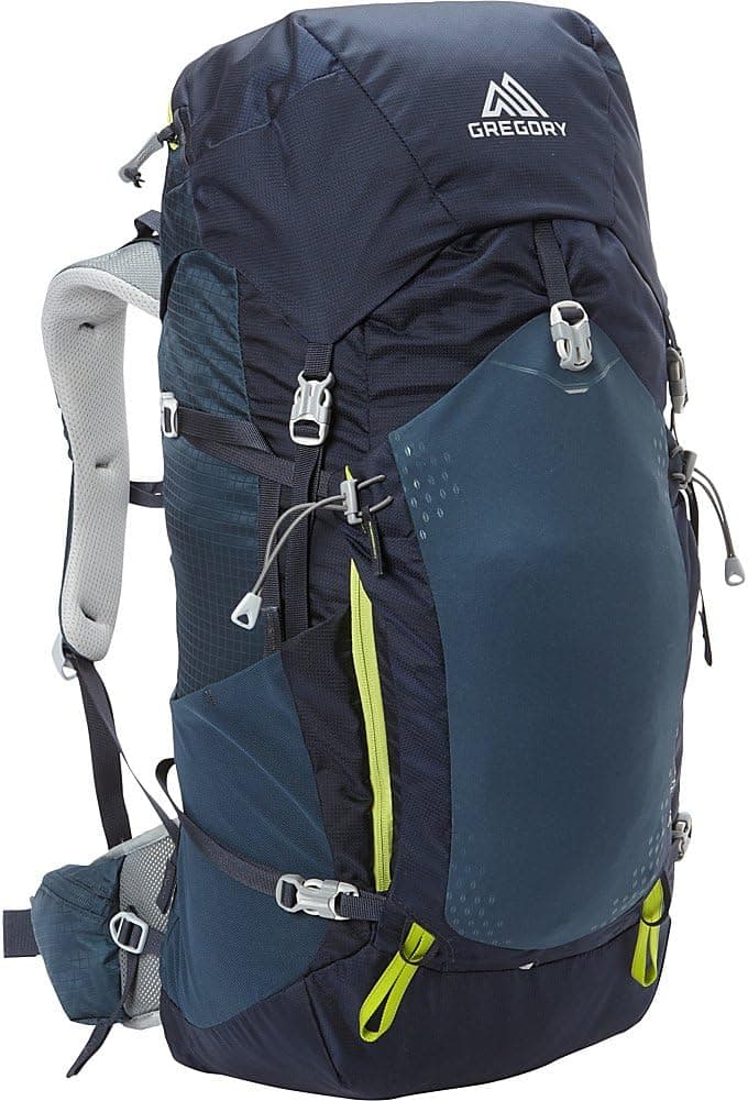 Gregory Mountain Products Zulu 40 Liter Men's Multi Day Hiking Backpack , Moss Green, Small