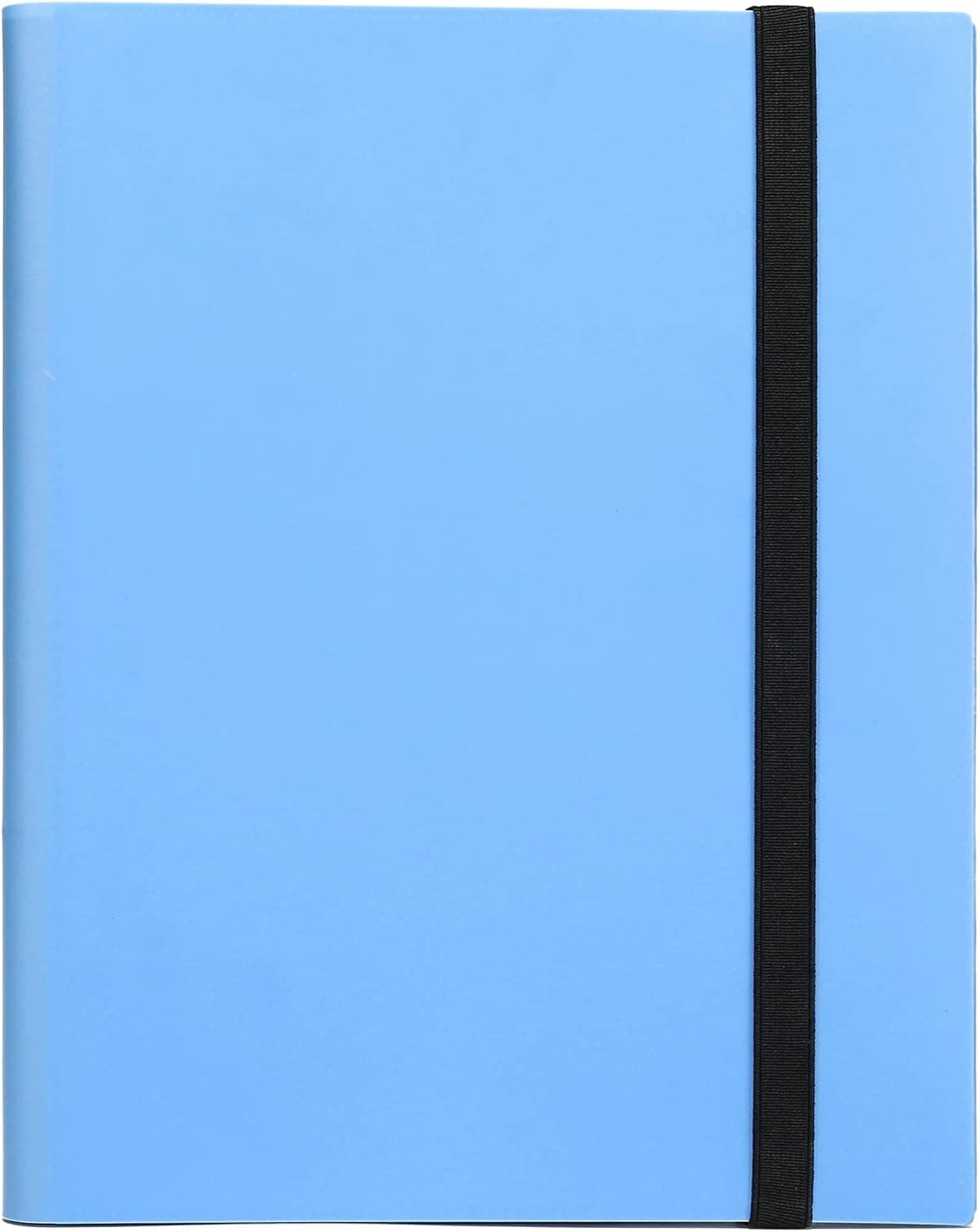 HAPPYLIVE SHOPPING 9-Pocket Card Binder with Sleeves, Fits 360 Cards, Side Loading Pocket Baseball Binder, Collector Album Folder for TCG, Sports Cards(Baby Blue)