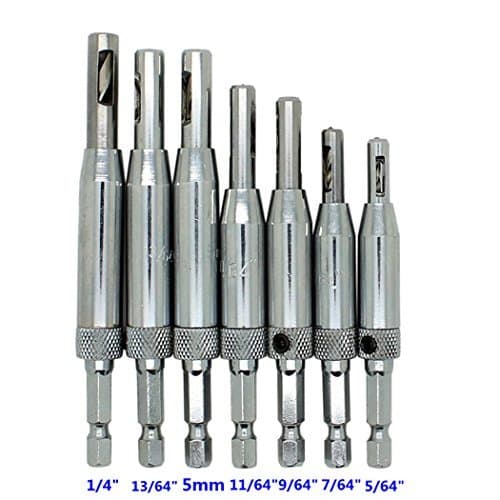 Innetoc HINGE DRILL BIT SET (7pc)