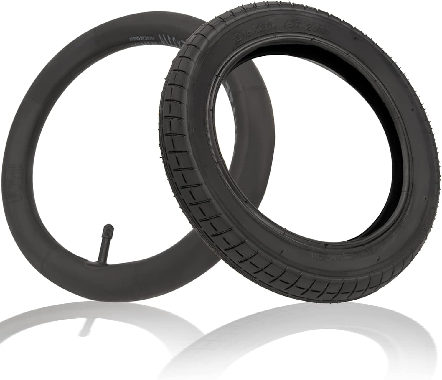 12.5 x 2.25 (12-1/2 x2-1/4) Scooter Inner Tubes & Tires for Razor Pocket Mod (Bella, Betty, Bistro, Daisy, Hannah, Sweet Pea), Schwinn, GT-Gas & Electric Scooters, Kids Bike & Balance Bike Tube