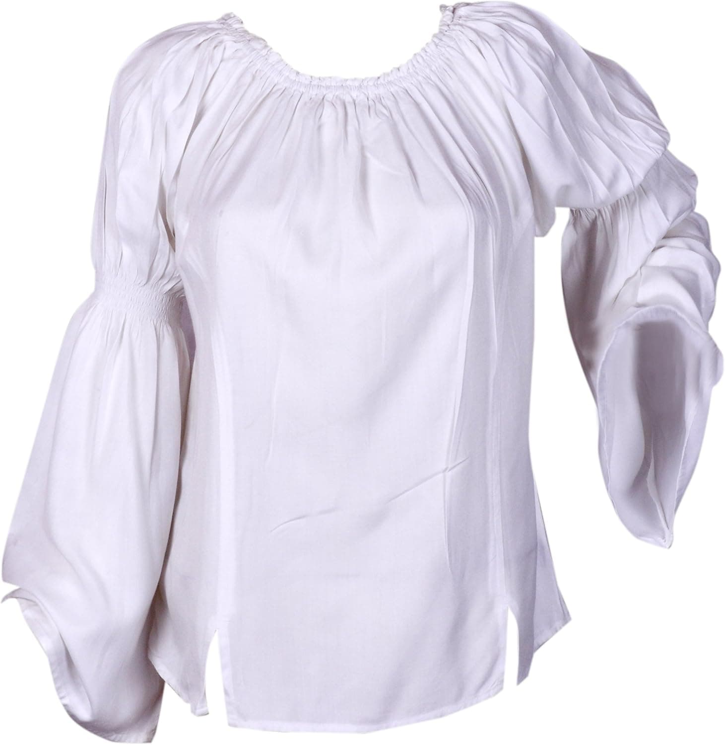 GothikShop Women's Caribbean Wench Medieval Costume Blouse Top