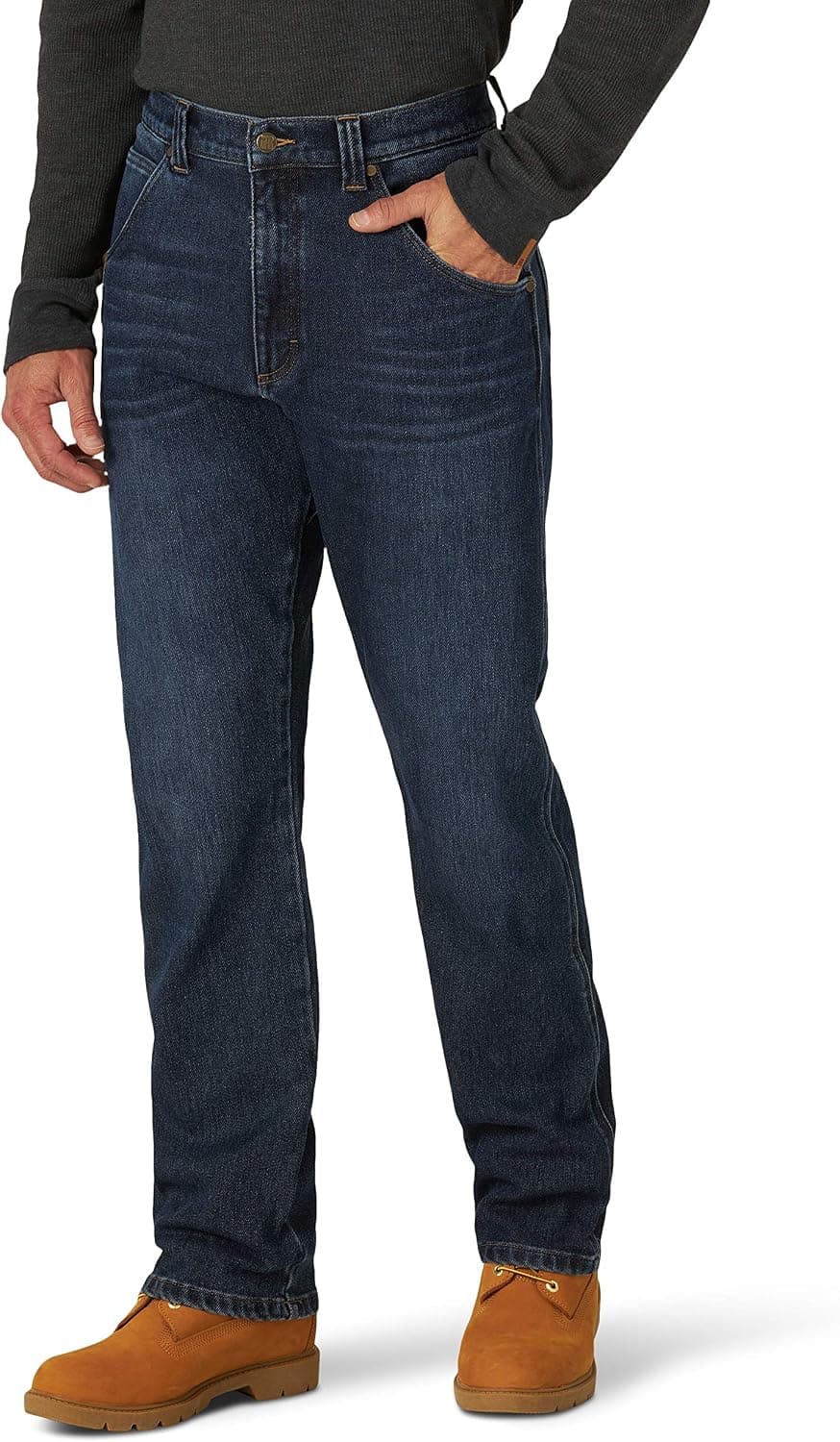 Wrangler Riggs Workwear Men's Five Pocket Single Layer Insulated Jean