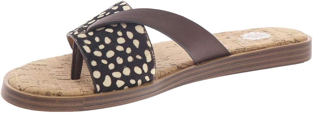 Yellow Box Women's Assymetrical Flat Sandal
