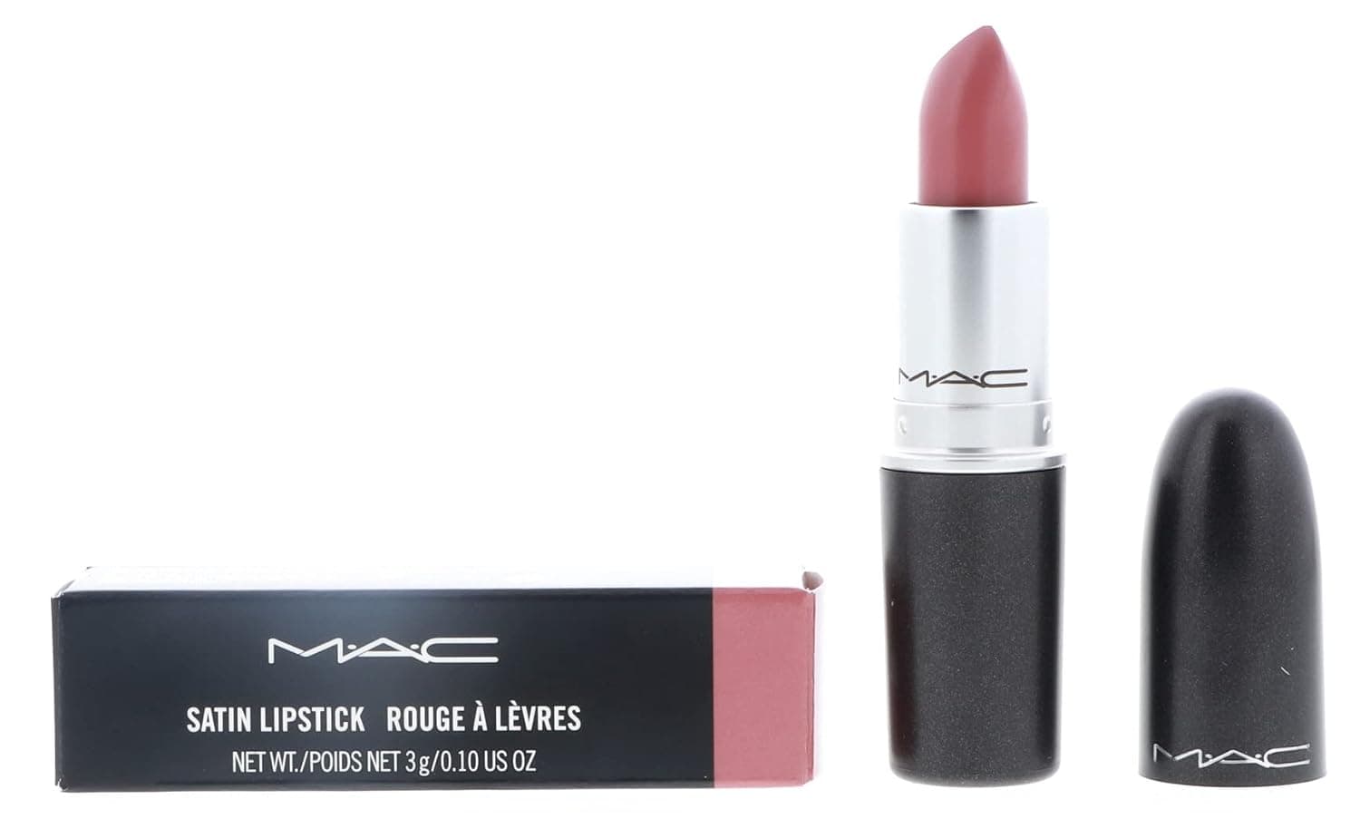 M.A.C Lipstick Satin, Faux, 1 Count