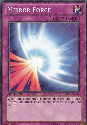 YU-GI-OH! - Mirror Force (BP01-EN048) - Battle Pack: Epic Dawn - 1st Edition - Starfoil Rare