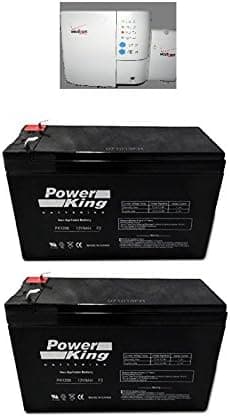 Beiter DC Power Verizon FIOS Upgrade Replacement Battery (2 Pack) 12V 8AH SLA Rechargeable Battery 15% Longer Run Time
