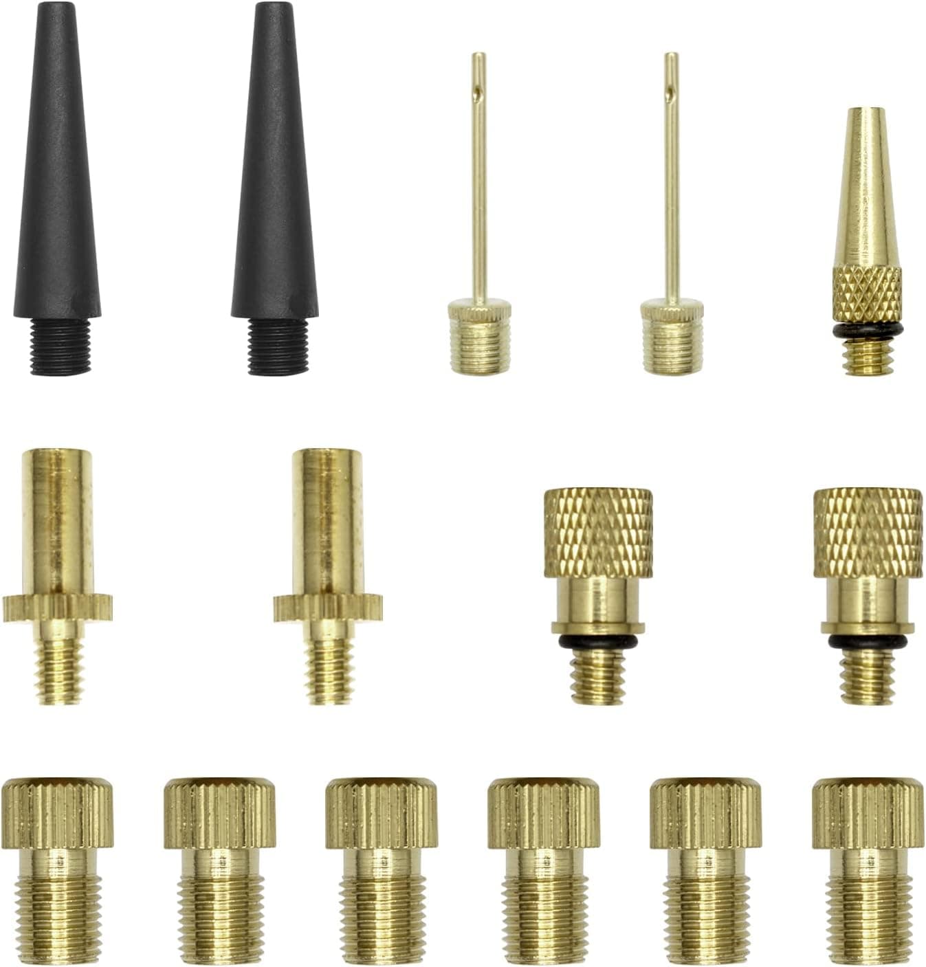 Jawflew Ball Pump Needle Inflation Needle Air Pump Needle for Bike, Sports Ball and Inflatable Equipment