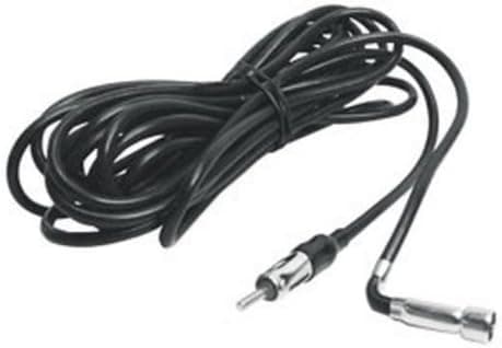Scosche FDA18B Compatible with 1995-97 Ford/Lincoln/Mercury Antenna Adapter; w/18ft. Ext. for Rear-mounted tuner/amp applications , Black
