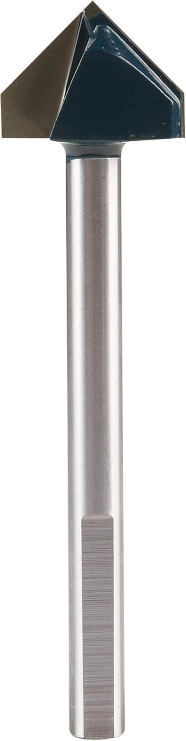 BOSCH GT1000 Carbide Tipped Glass, Ceramic and Tile Drill Bit, Silver, 1 inch