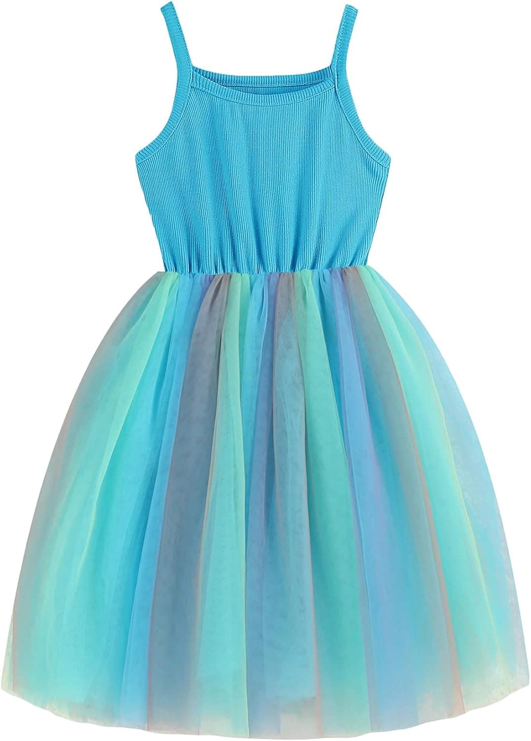 BTGIXSF Baby Girls Tutu Dress Toddler Sleeveless Dresses Infant Tulle Sundress