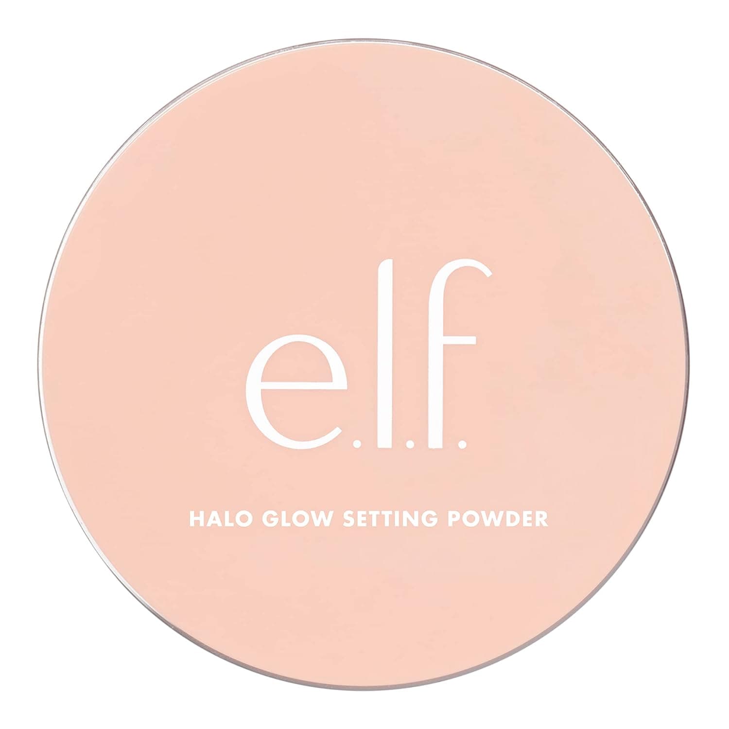 e.l.f. Halo Glow Soft Focus Setting Powder, Silky Setting Powder For Creating Soft Glow Without Shine, Smooths Pores & Lines, Light Pink