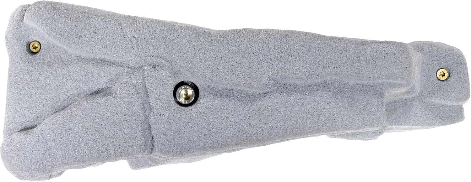 Atomik Rock Climbing Holds XXL Bolt-On Granite Pinch in Gray