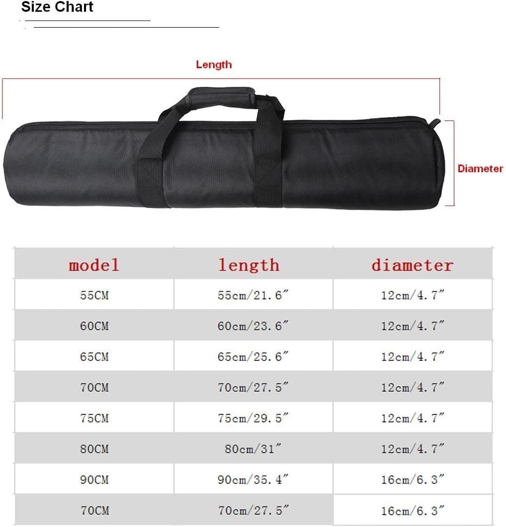 Tripod Carry Bag Pad Package -Bailuoni Tripod Bag Great As A Carrying Case for Your Tripod in Outdoor/Outing Photography Bag (70cm)（27.5”× 4.7”）