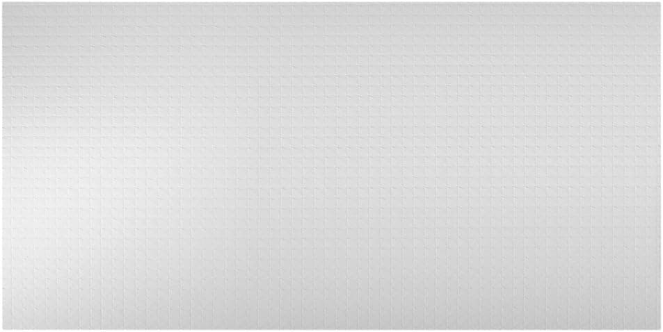 Genesis 2ft x 4ft Classic Pro Ceiling Tiles - Easy Drop-In Installation – Waterproof, Washable and Fire-rated - High-Grade PVC to Prevent Breakage (One Tile)