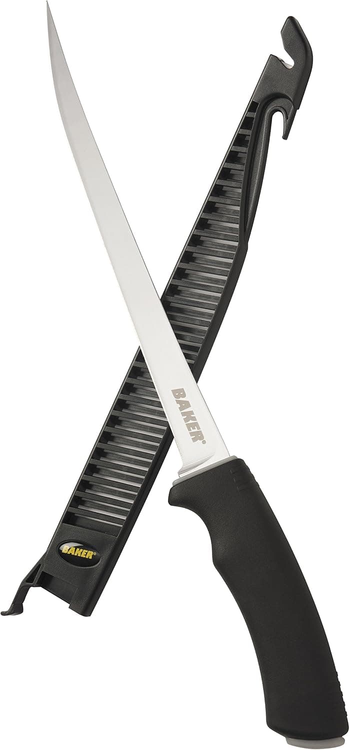 Baker BFK9 9-Inch Stainless Steel Saltwater Fillet Knife