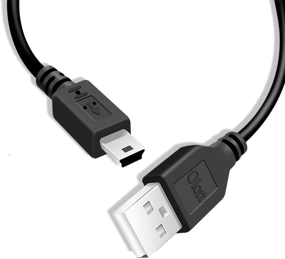 Data Transfer Cable Cord for Camera Canon Rebel t3/t3i/t7i/t6/PowerShot/EOS/DSLR/ELPH Digital Cameras and Camcorders Transfer Data Cord to Computer