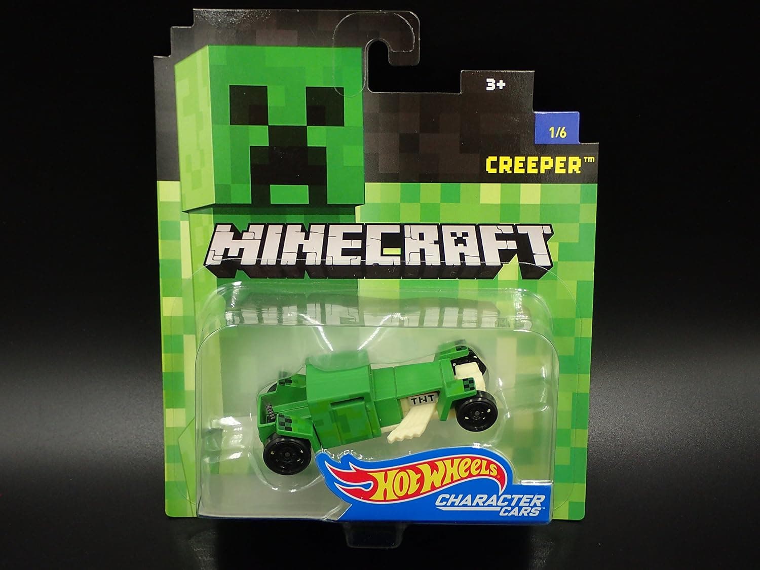 Hot Wheels Character Cars Minecraft Creeper Vehicle