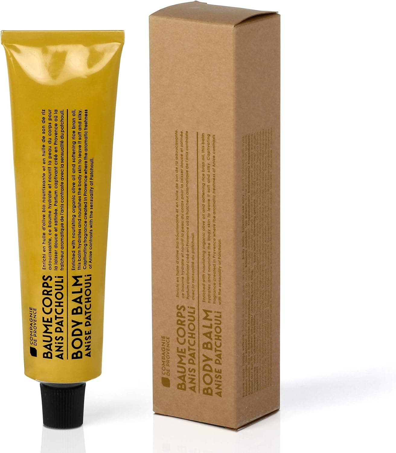 Compagnie de Provence Body Balm Olive Enriched - Anise Patchouli - 4.1 Fl Oz Tube