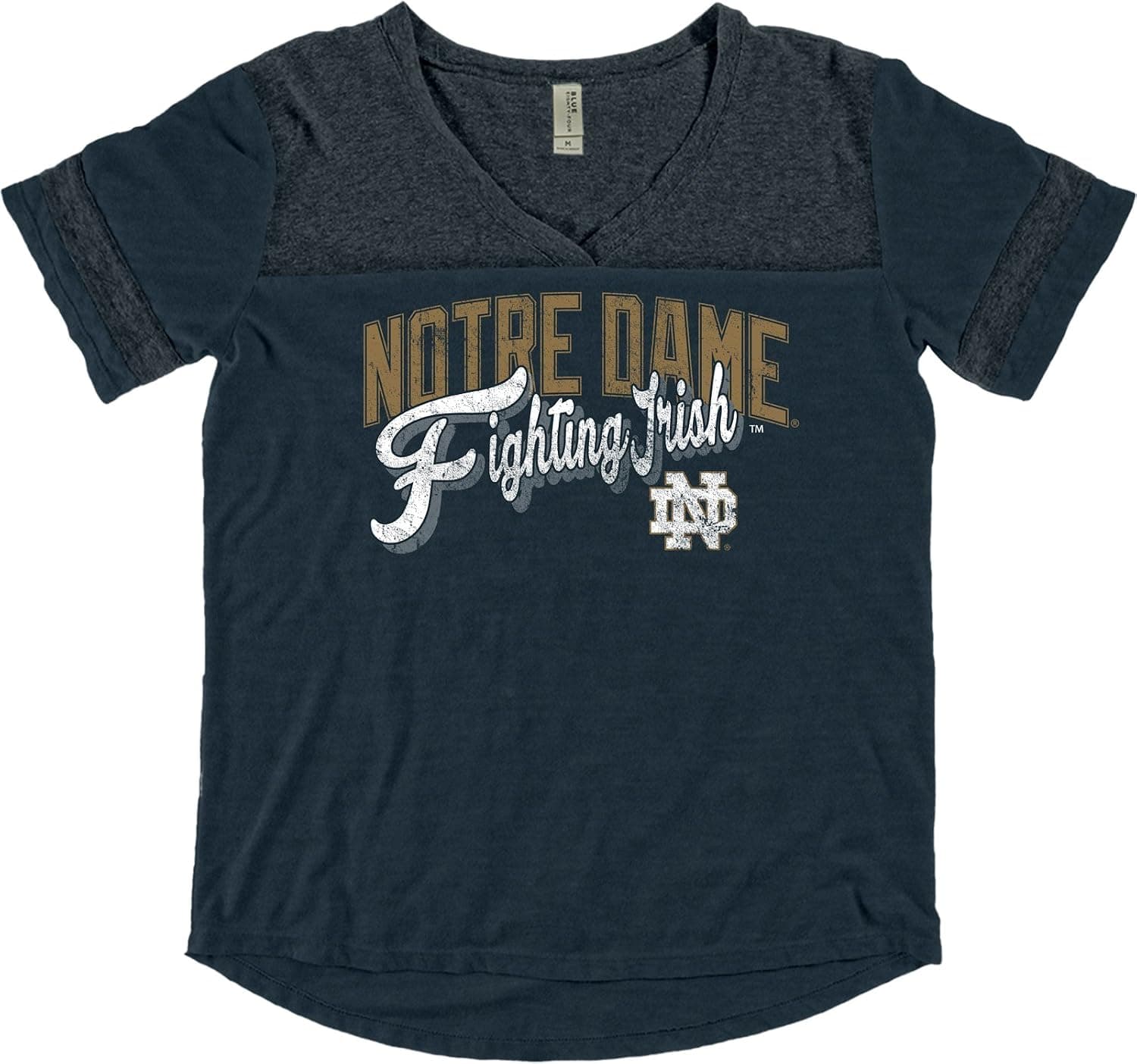 NCAA Women's Dark Confetti V-Neck Tee