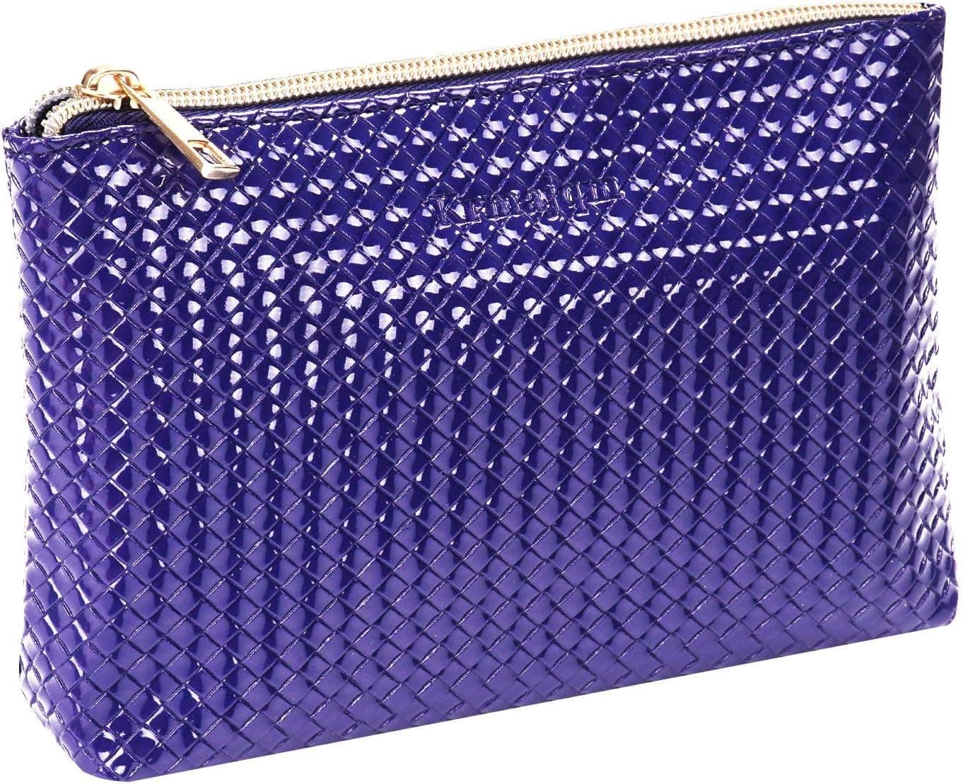 Krmajqm Cosmetic Bags Makeup Bags For Women Zipper Pouch Makeup Accessories Checkered Makeup Bag