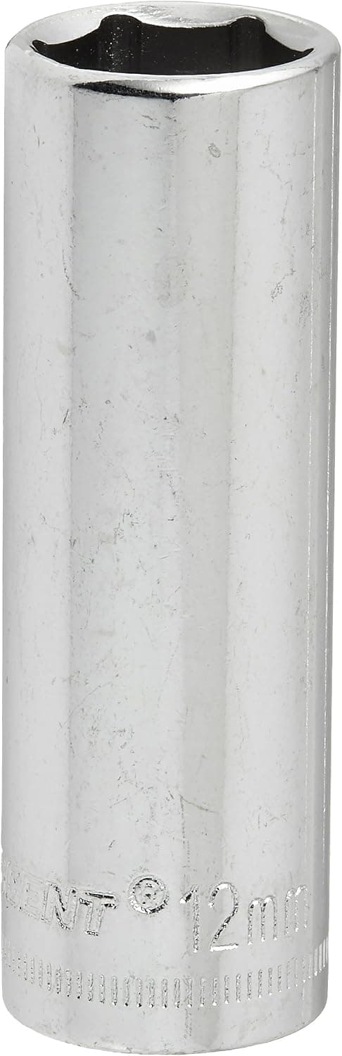 Crescent 1/4" Drive 6 Point Deep Metric Socket 12mm - CDDS19N