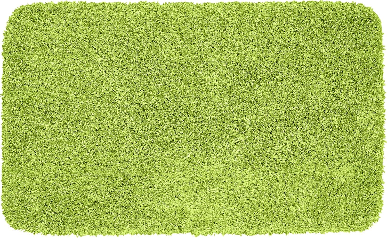 Garland Rug Jazz Shaggy Washable Nylon Rug, 30-Inch by 50-Inch, Lime Green