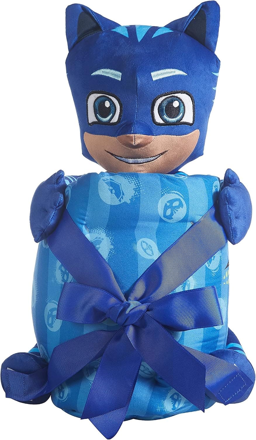 Idea Nuova Nickelodeon PJ Masks Huggable 2 Piece Slumber Set,Sleeping Bag and Cuddly Huggable,26"x46"