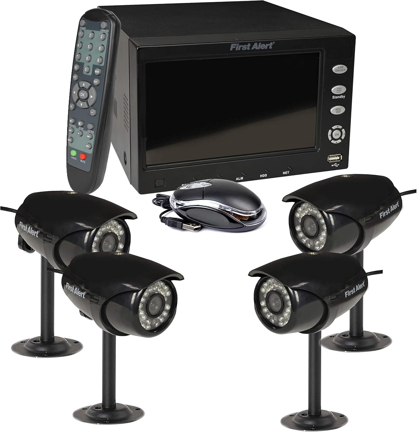 First Alert Dvr 500gb Security System