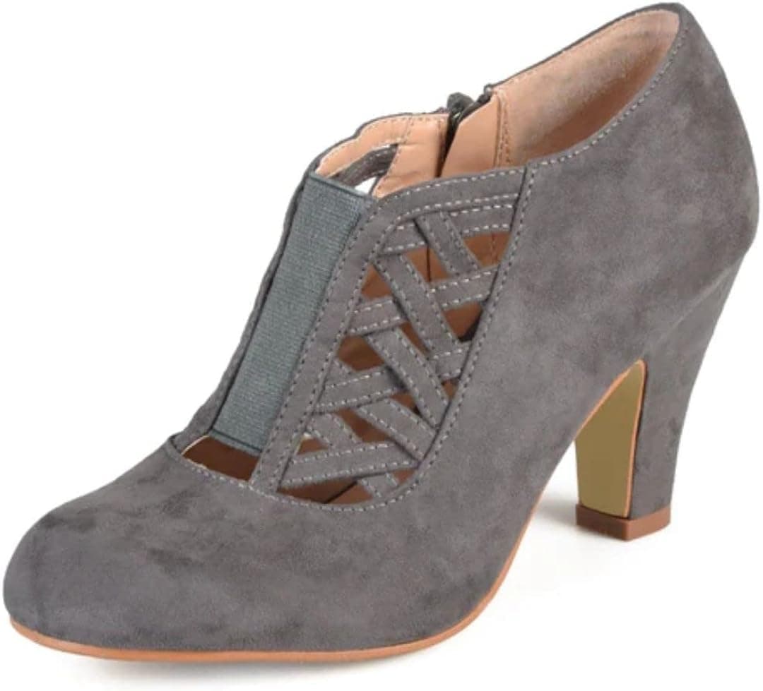 Journee Collection Womens Round Toe High Heel Booties