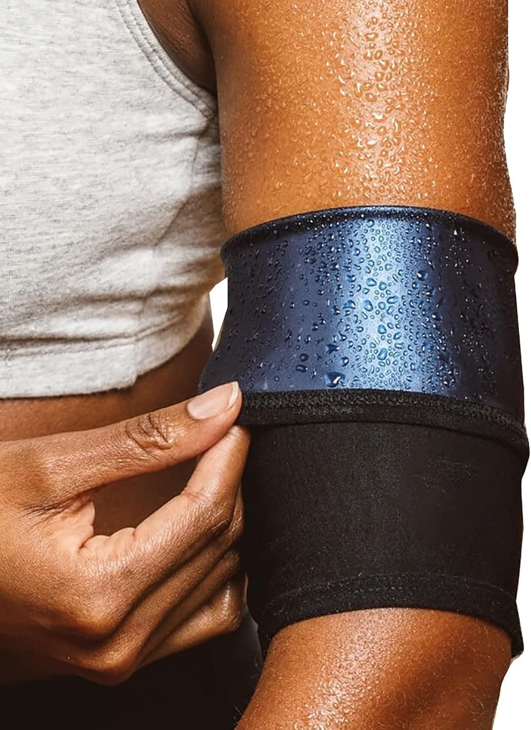 huiming Women's Arm Trimmers Compression Sleeve Sweat Bands Slimmers for Workout Sport