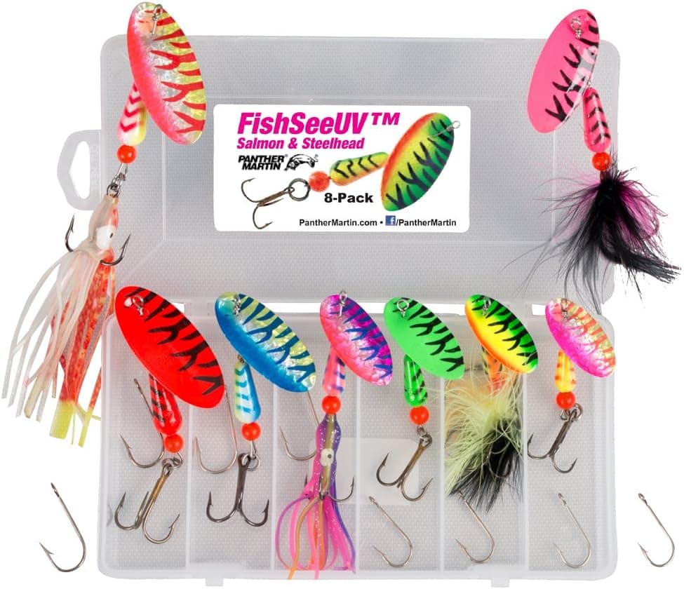 Panther Martin PMSST8- Salmon Steelhead Spinner Bait (8-Pack)