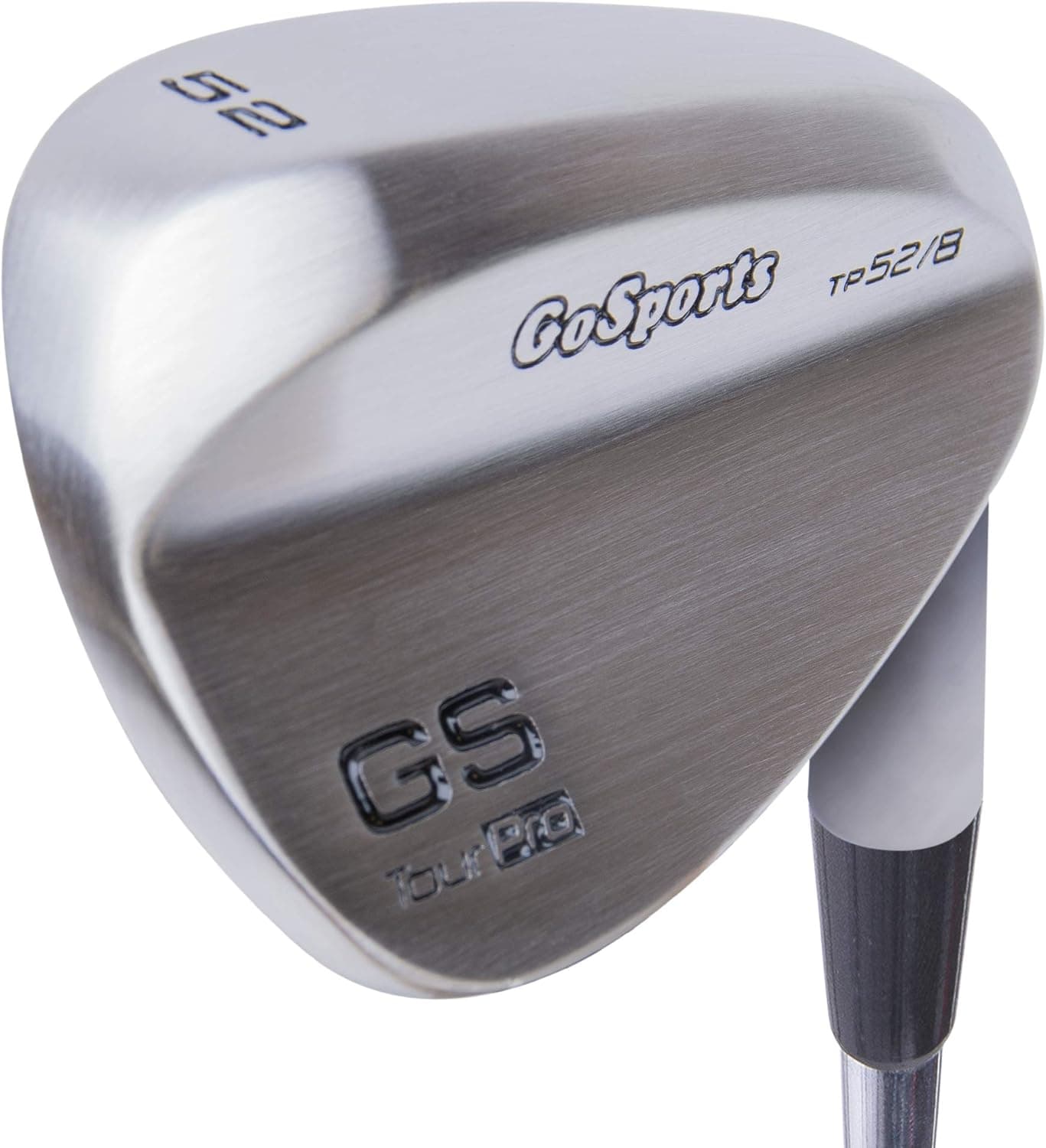 GoSports Tour Pro Golf Wedges – 52 Gap Wedge, 56 Sand Wedge and 60 Lob Wedge in Satin or Black Finish (Right Handed)