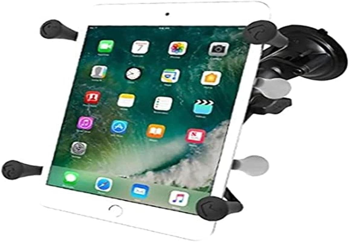 RAM Mount RAM-B-166-UN8 Ram Suction Mount, X-Grip 7" Tablets,