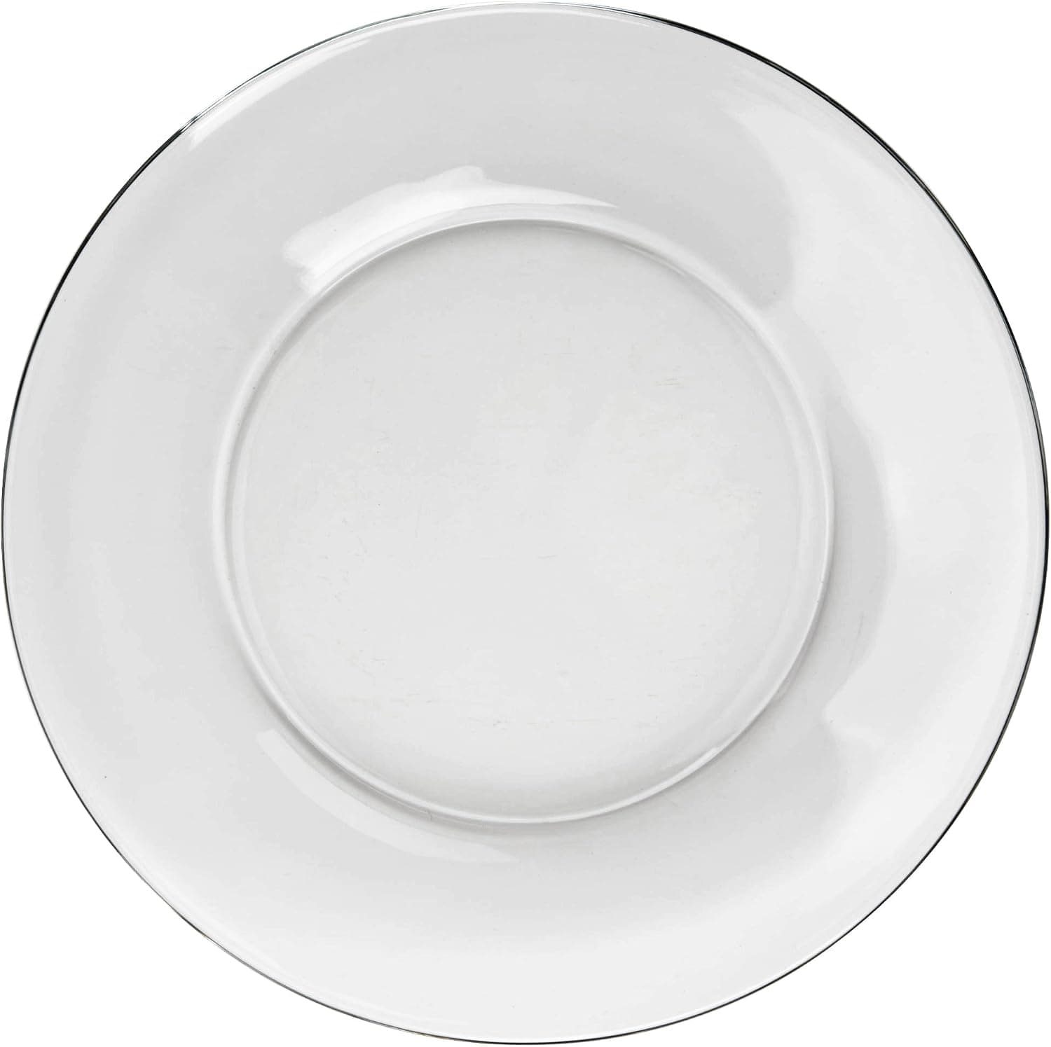 Anchor Hocking Presence 10-Inch Glass Dinner Plate, Set of 6