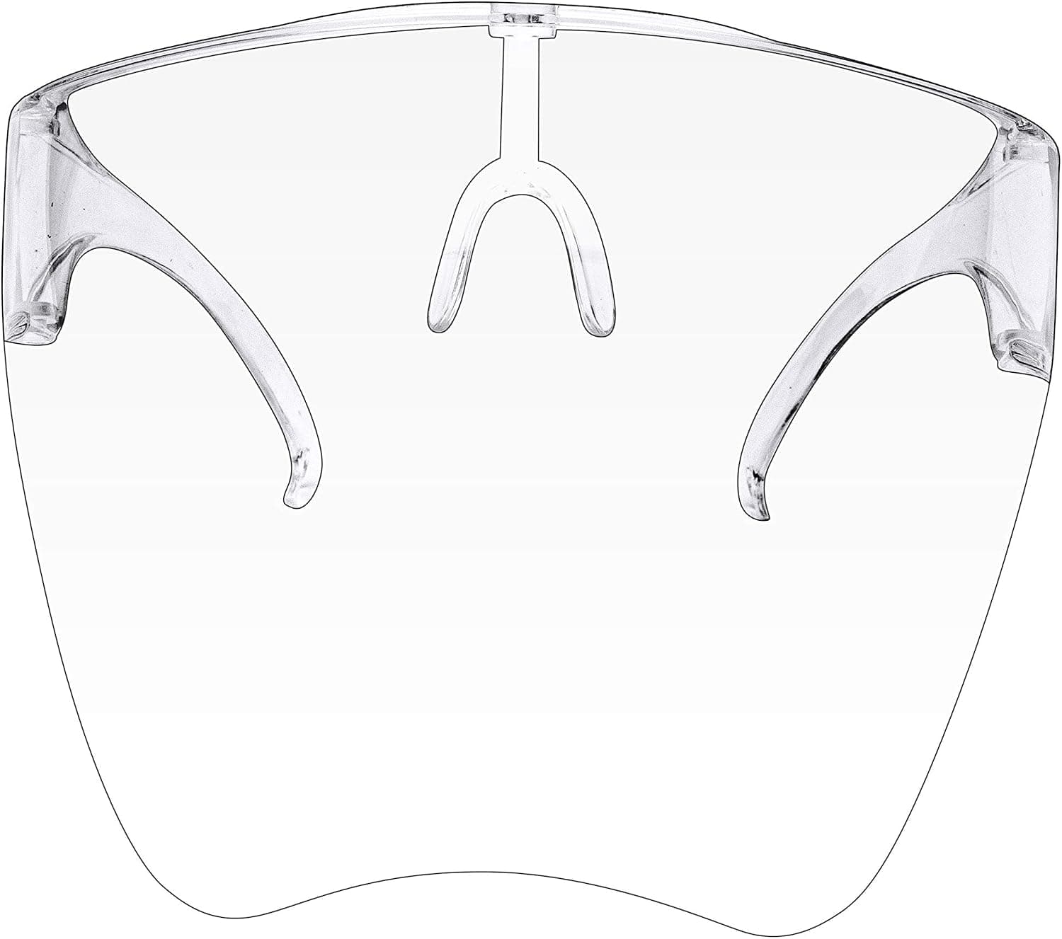 Clear Face Shield With Glasses Anti Fog Goggle Sunglasses tinted goggle visor