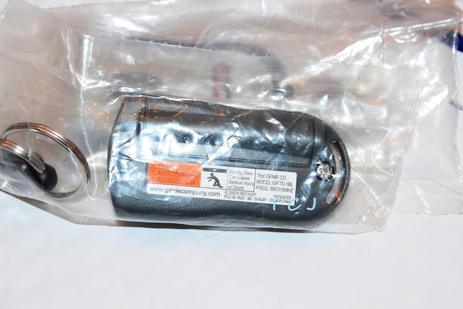 Genie Giftd-1Bl One-Button Remote Control With Flashlight and Intellicode