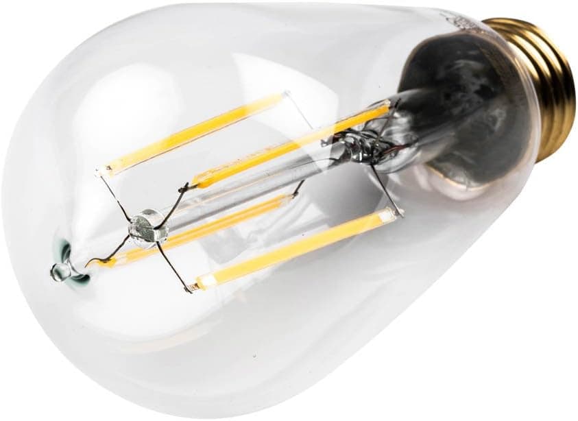 Bulbrite Dimmable 7W 3000K ST-18 Filament LED Bulb