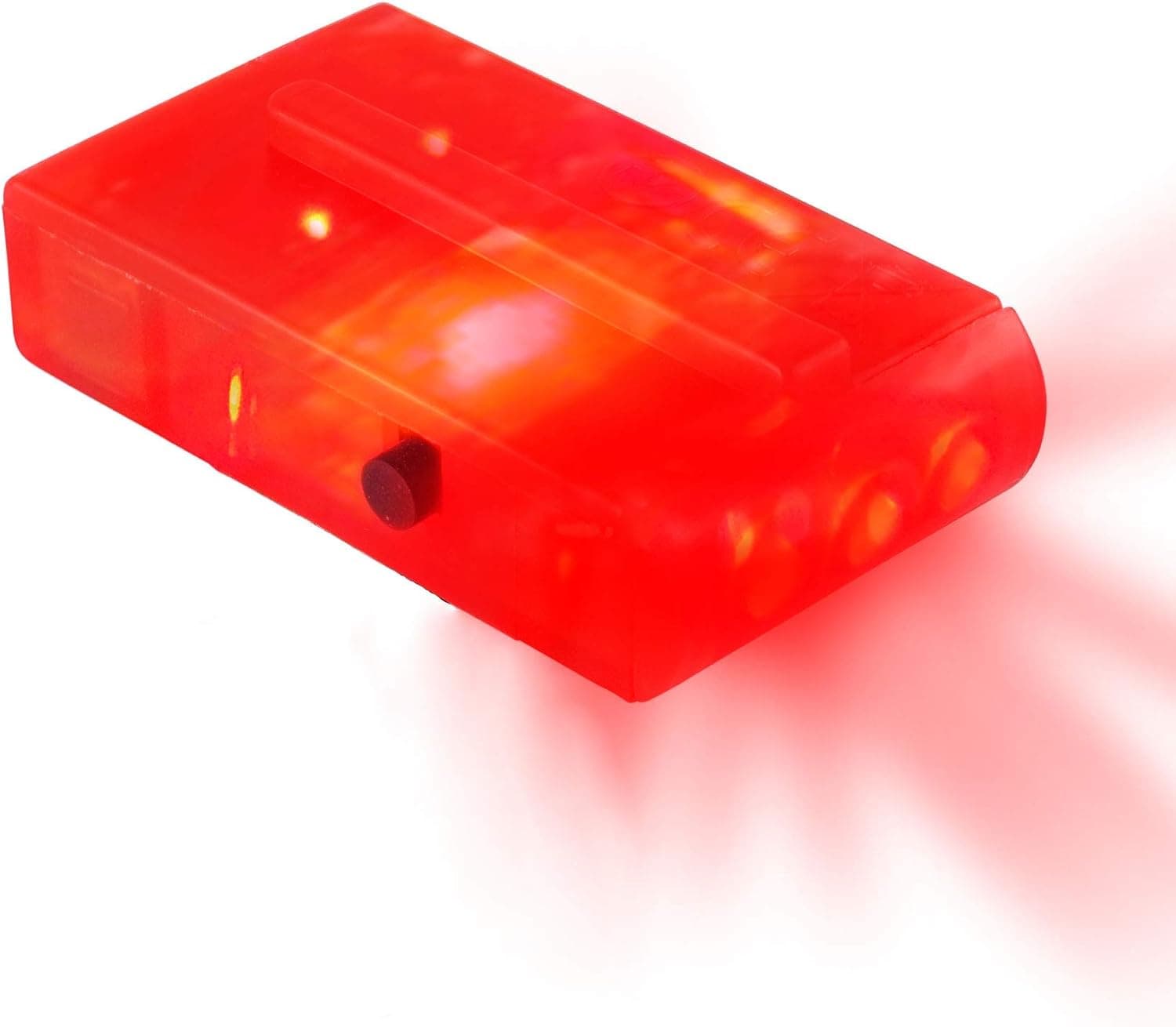 Lascoota Brake LED Light, Easy to Insert Orange Tail Light for Safe Riding, USB Rechargeable with Included Cables, for The Teen and Adult Scooter Only